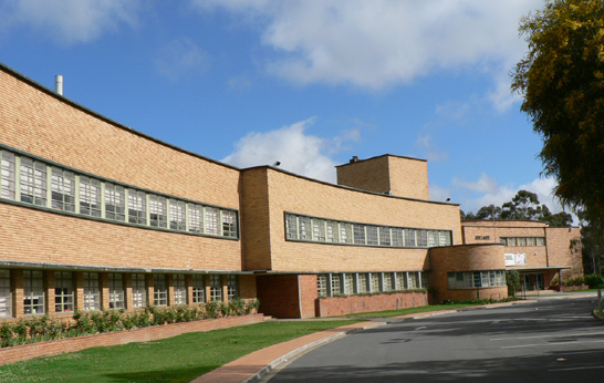 Adelaide High School © David Thompson ~ Art Deco Buildings Blog