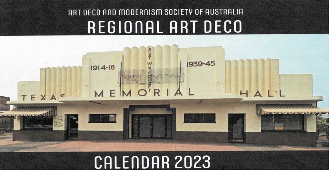 Art Deco and Modernist Calendar 2023 The Art Deco and Modernism Society of Australia Inc.